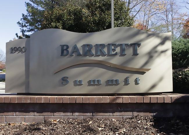 Barrett Summit - Signage